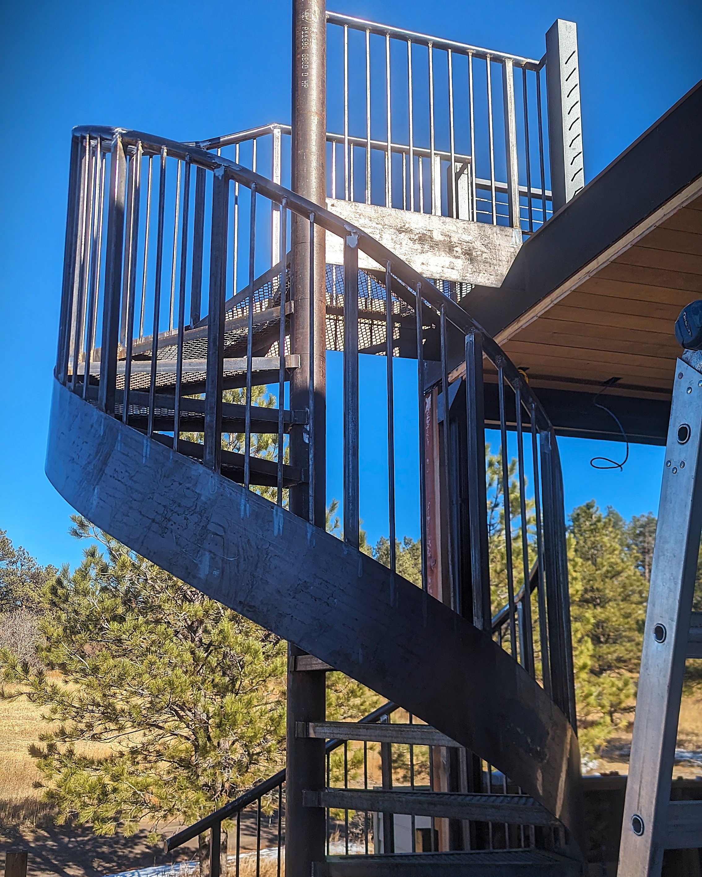 Spiral Staircase In Progress
